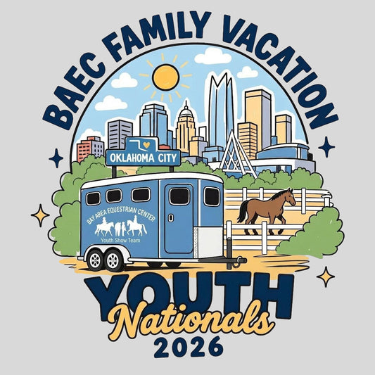 2 Sided, Full Color DTF, BAEC Vacation (Heather Grey)