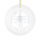 Custom Volleyball, Glass Ornament, St. Helen's Volleyball, Volleyball Keepsake Ornament,